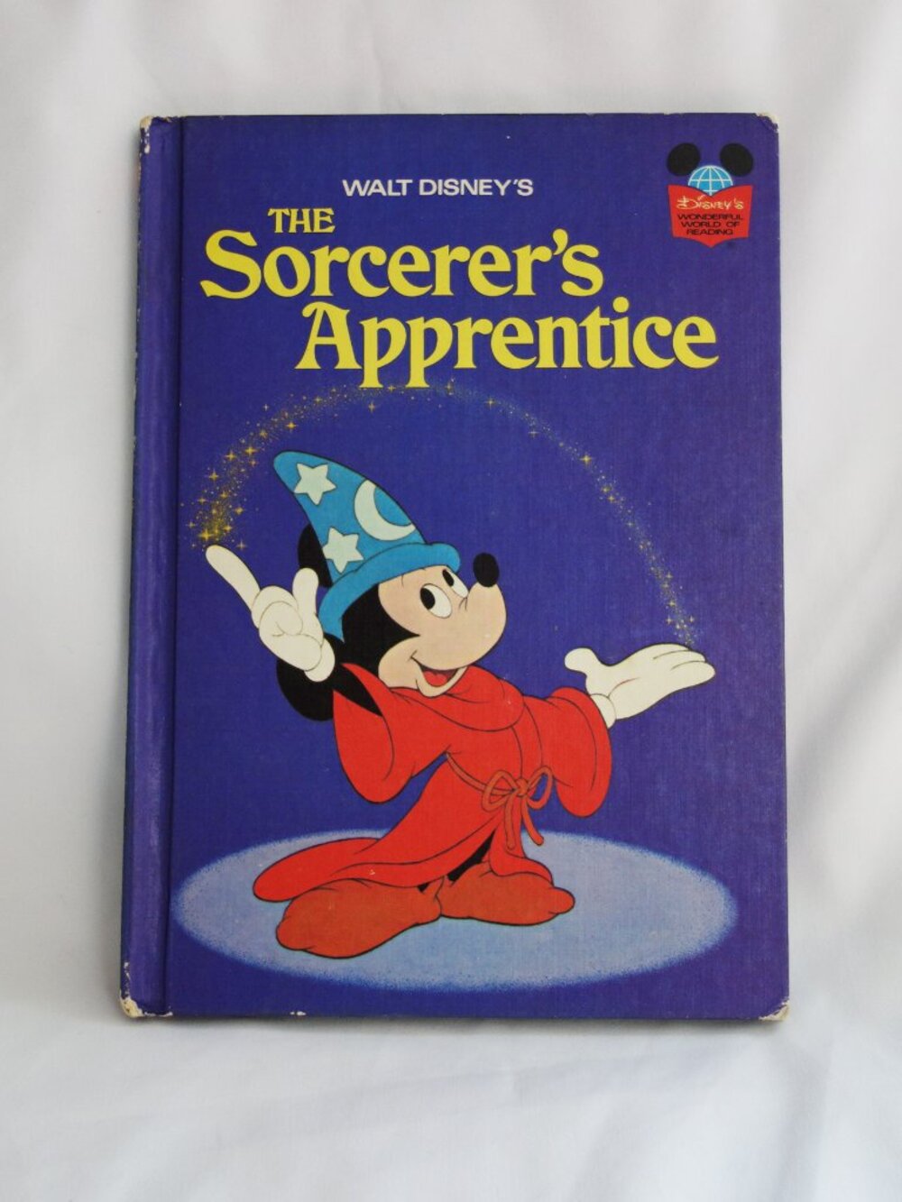Vintage 1973 THE SORCERERS APPRENTICE Hardcover Book Walt Disney Random House